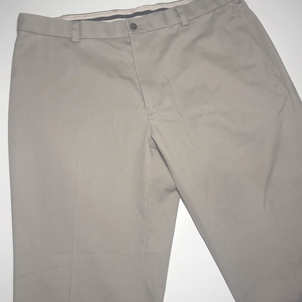 Brooks Brothers Clark Men's 38x29 Cotton Pleated ‎ Advantage Chino straight Tan